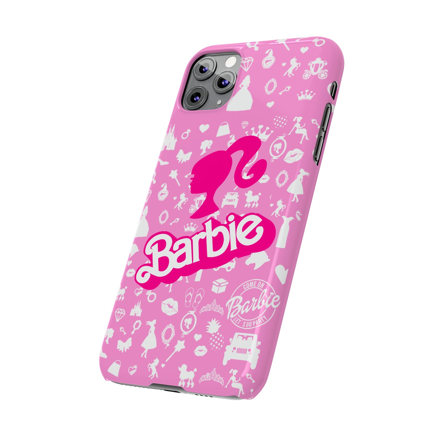 Barbie phone case, Barbie movie merch, Movie phone case, pink phone case