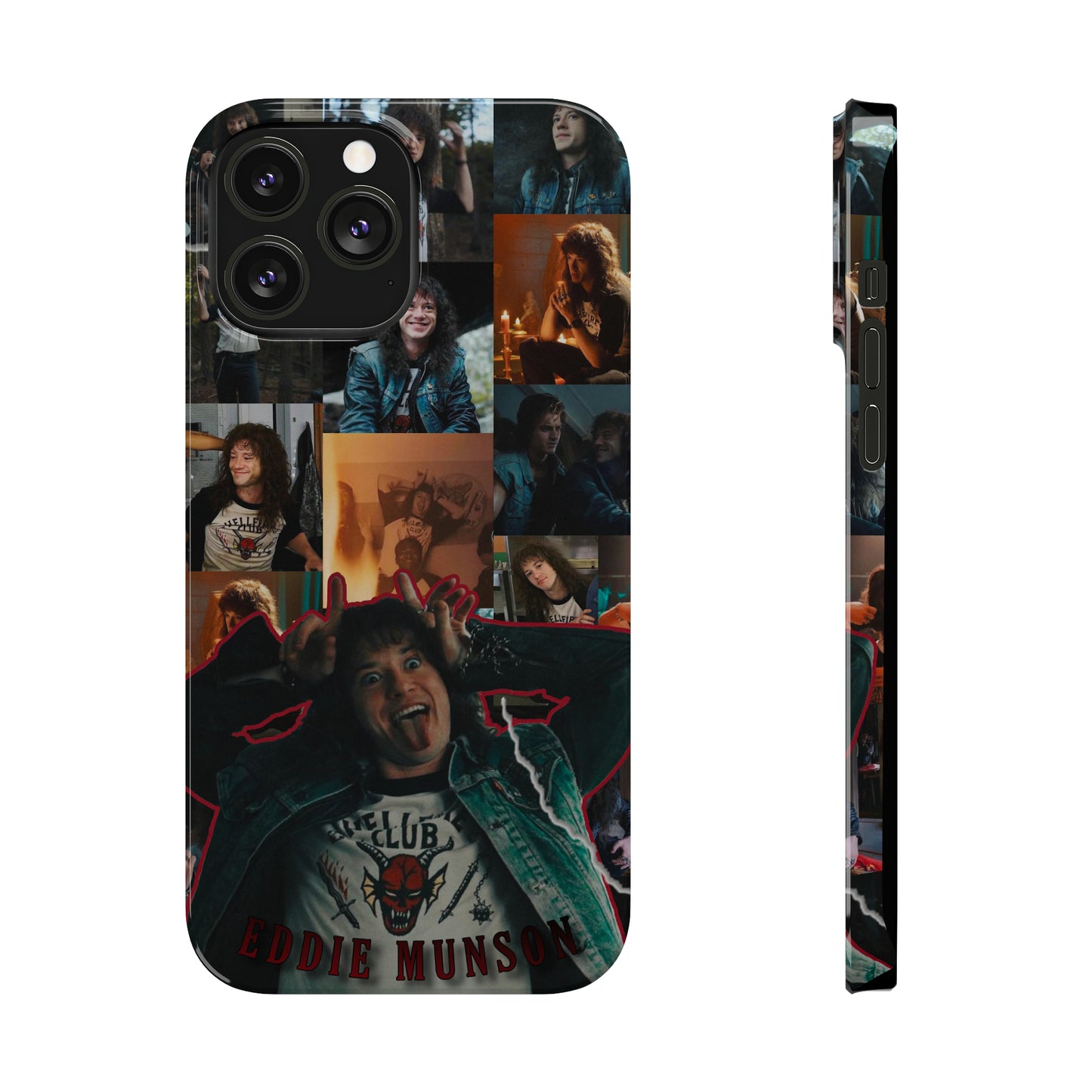 Eddie Munson Slim Phone Case, Stranger Things slim phone case