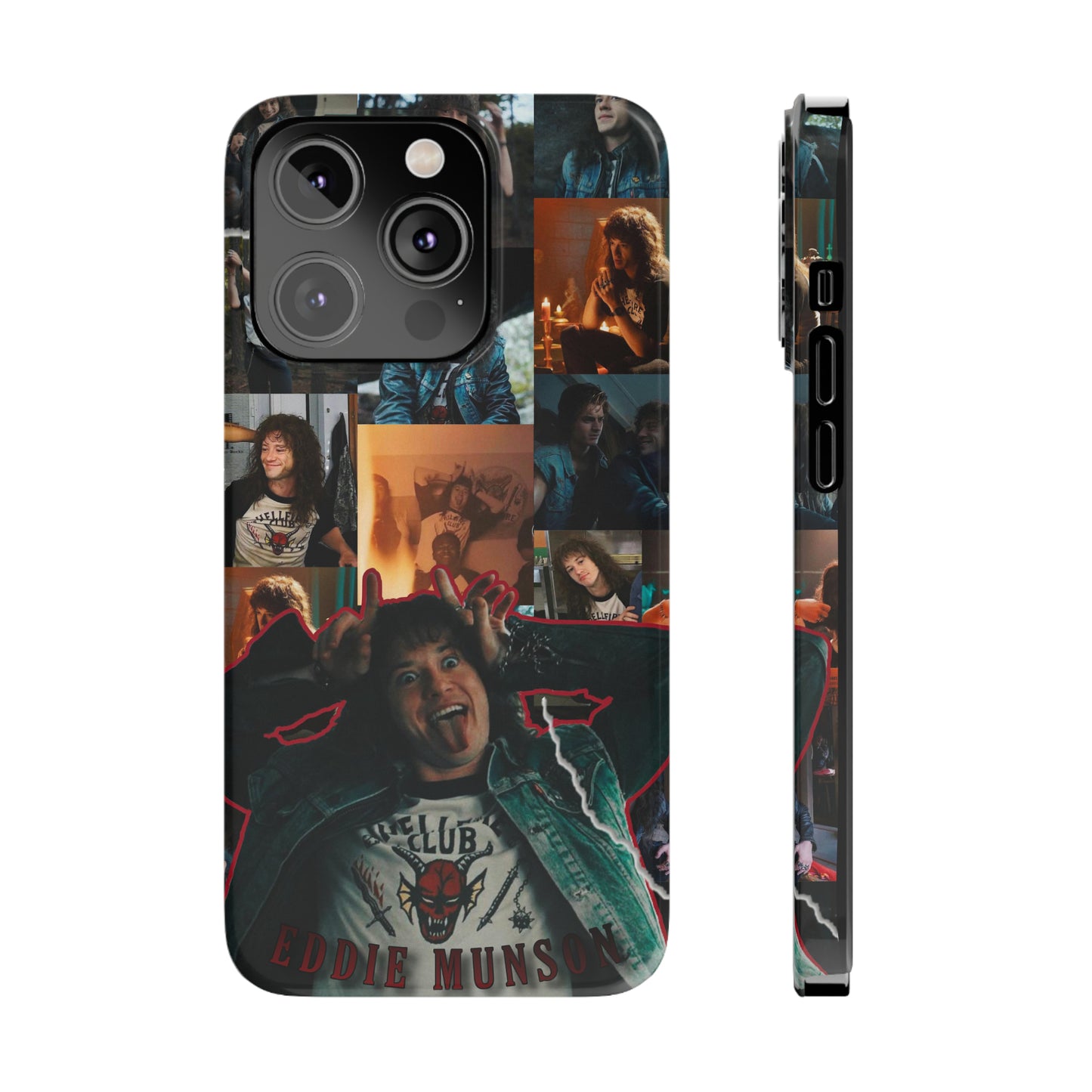 Eddie Munson Slim Phone Case, Stranger Things slim phone case