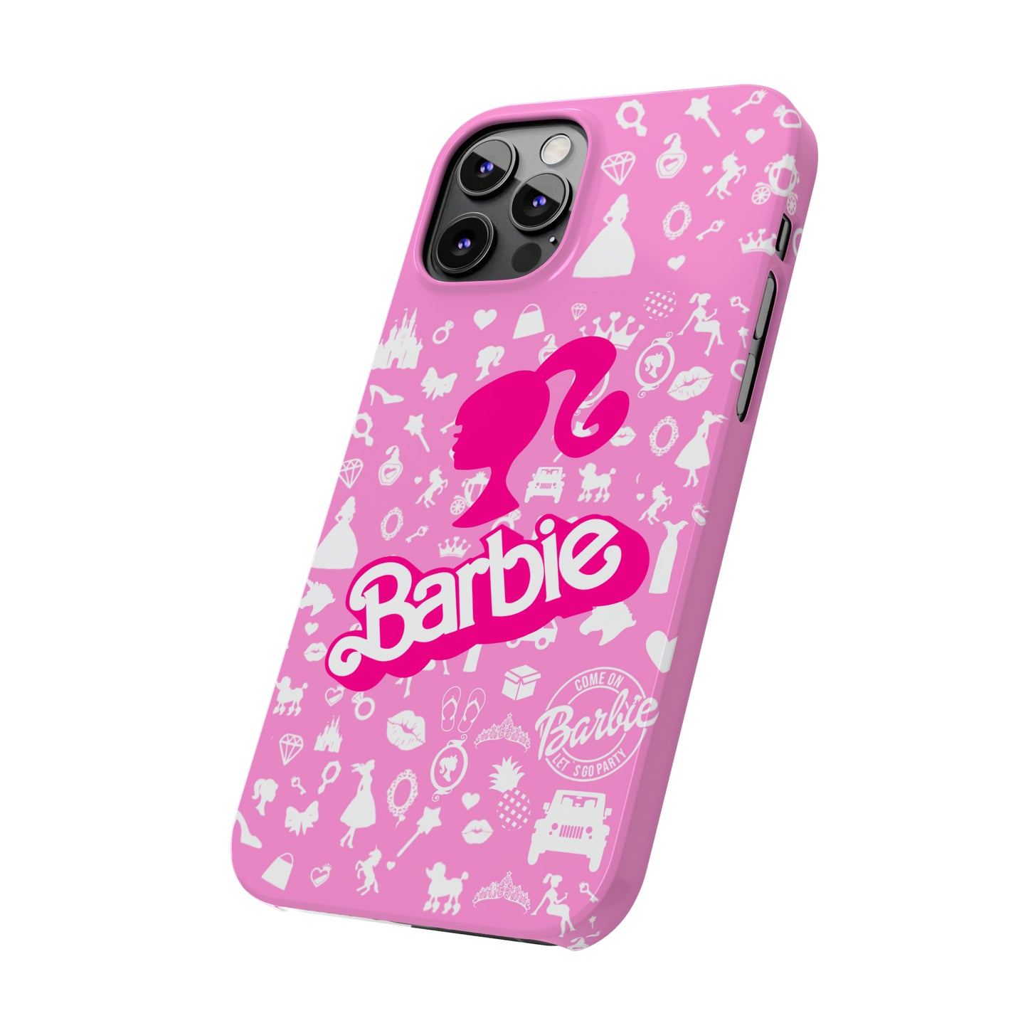 Barbie phone case, Barbie movie merch, Movie phone case, pink phone case