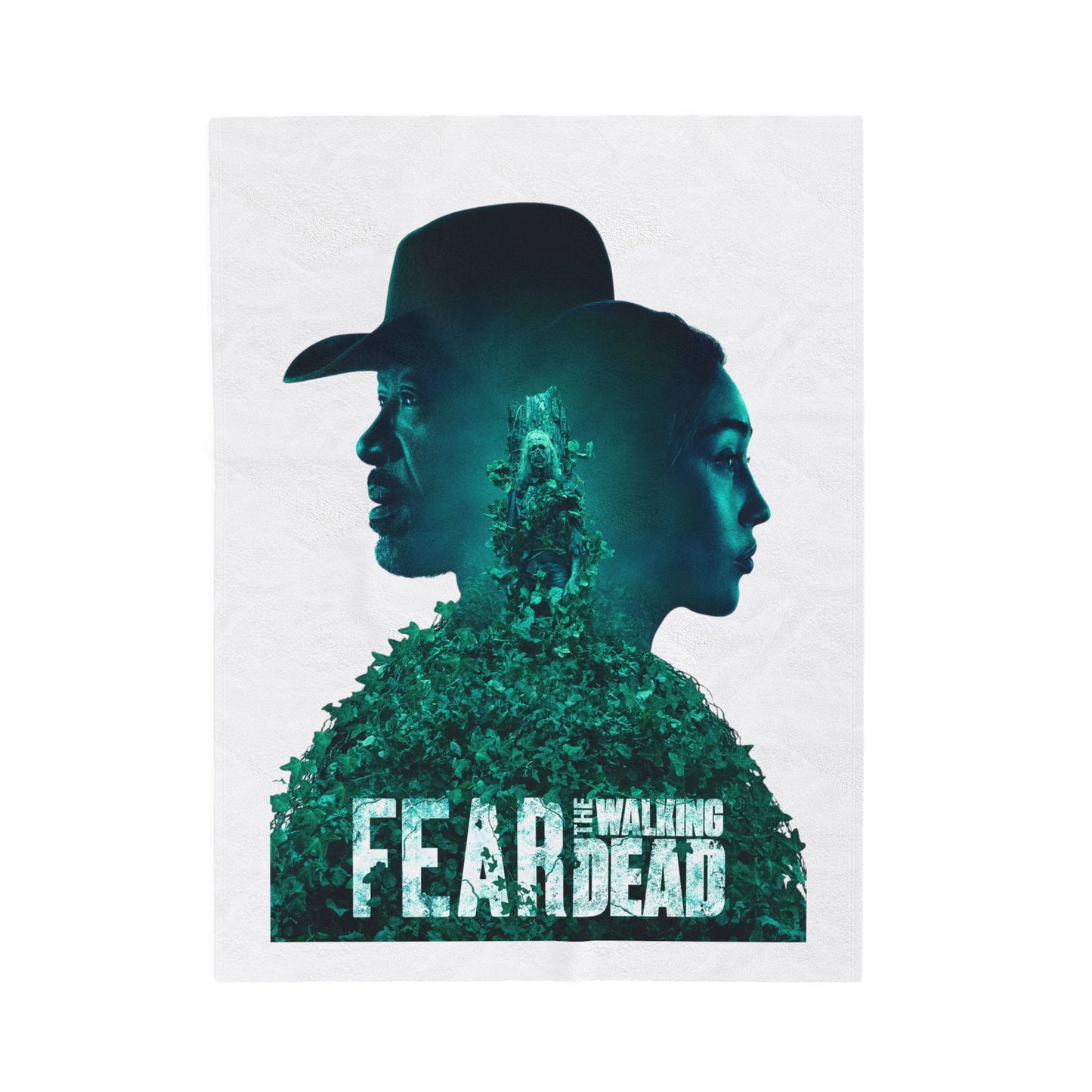 Fear the walking dead blanket, Ftwd merch, Alicia Clark, Morgan Jones