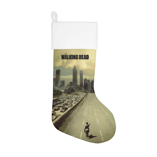 Walking dead Rick Grimes Christmas Holiday Stocking, Walking dead christmas