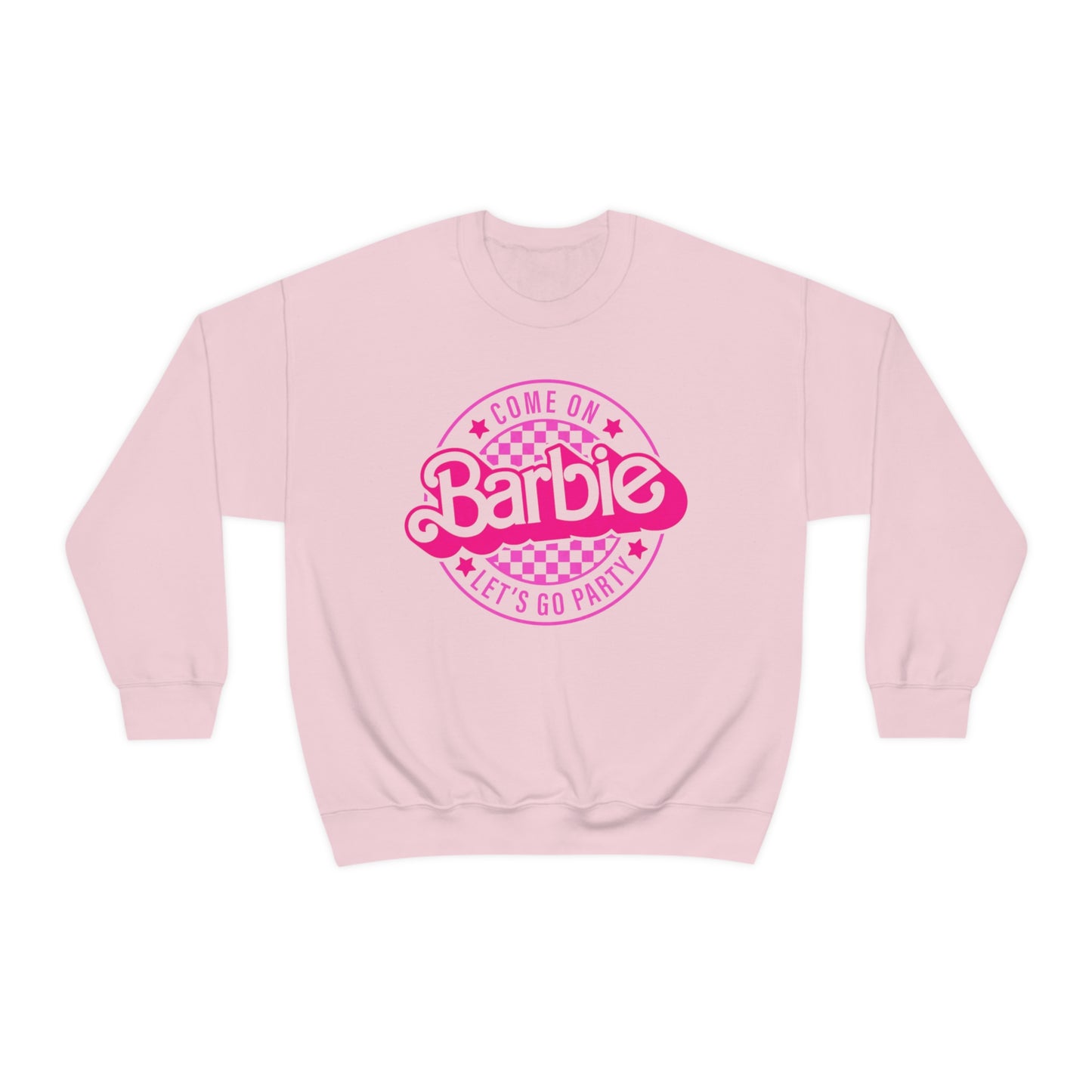 Come on Barbie let's go party shirt, Barbie sweatshirt, Barbie movie sweat shirt