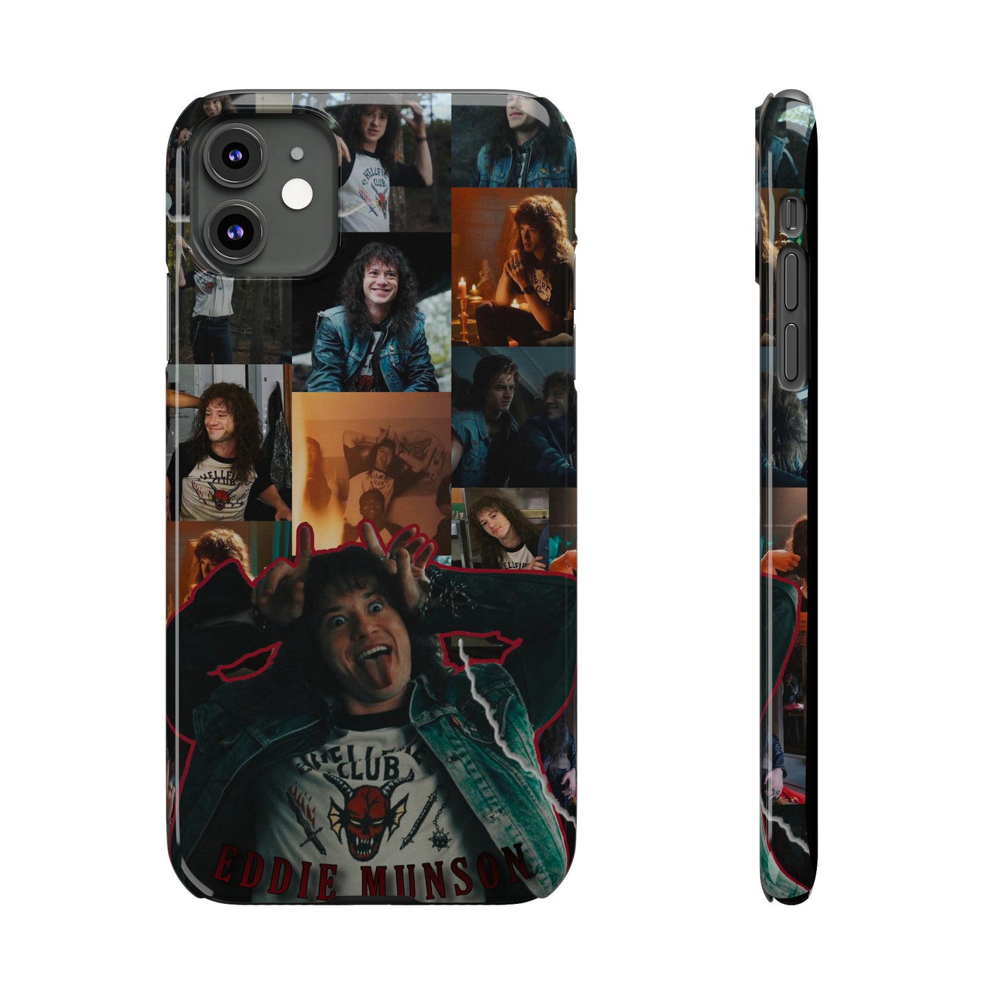 Eddie Munson Slim Phone Case, Stranger Things slim phone case