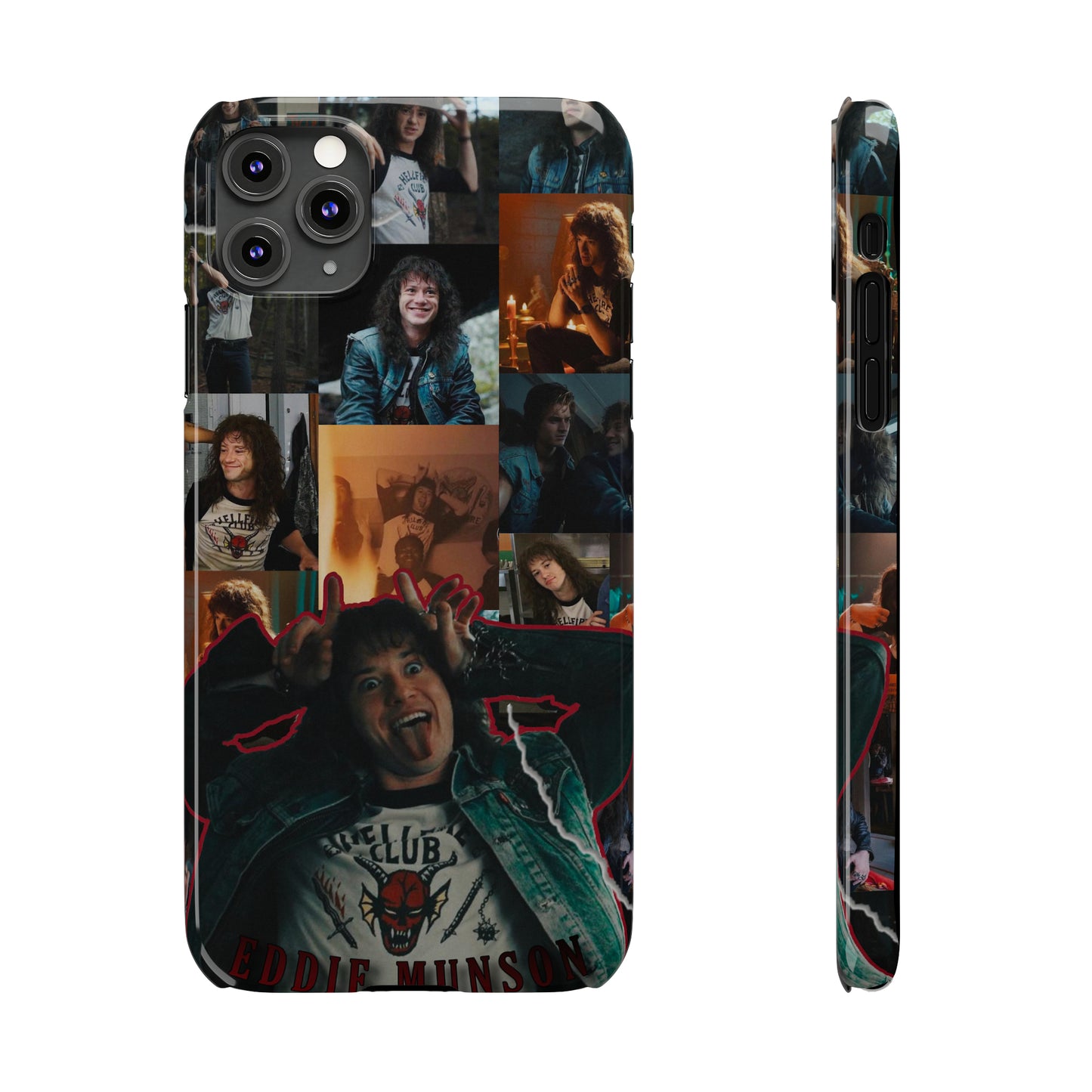 Eddie Munson Slim Phone Case, Stranger Things slim phone case