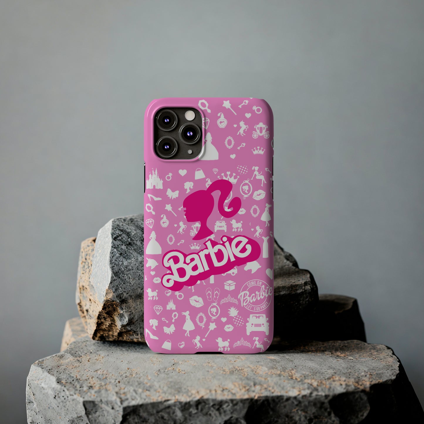 Barbie phone case, Barbie movie merch, Movie phone case, pink phone case