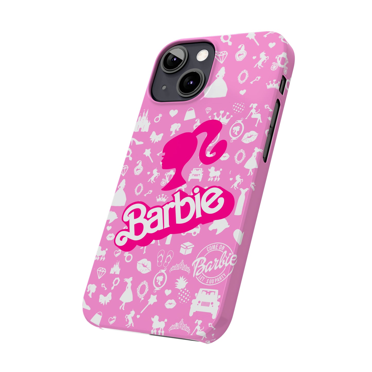 Barbie phone case, Barbie movie merch, Movie phone case, pink phone case