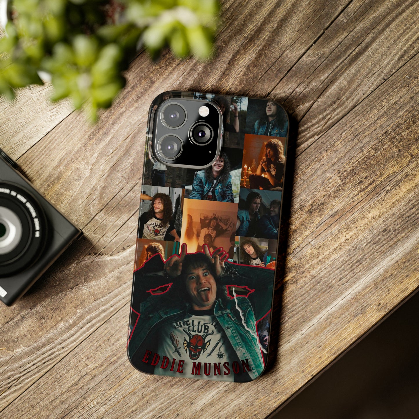 Eddie Munson Slim Phone Case, Stranger Things slim phone case