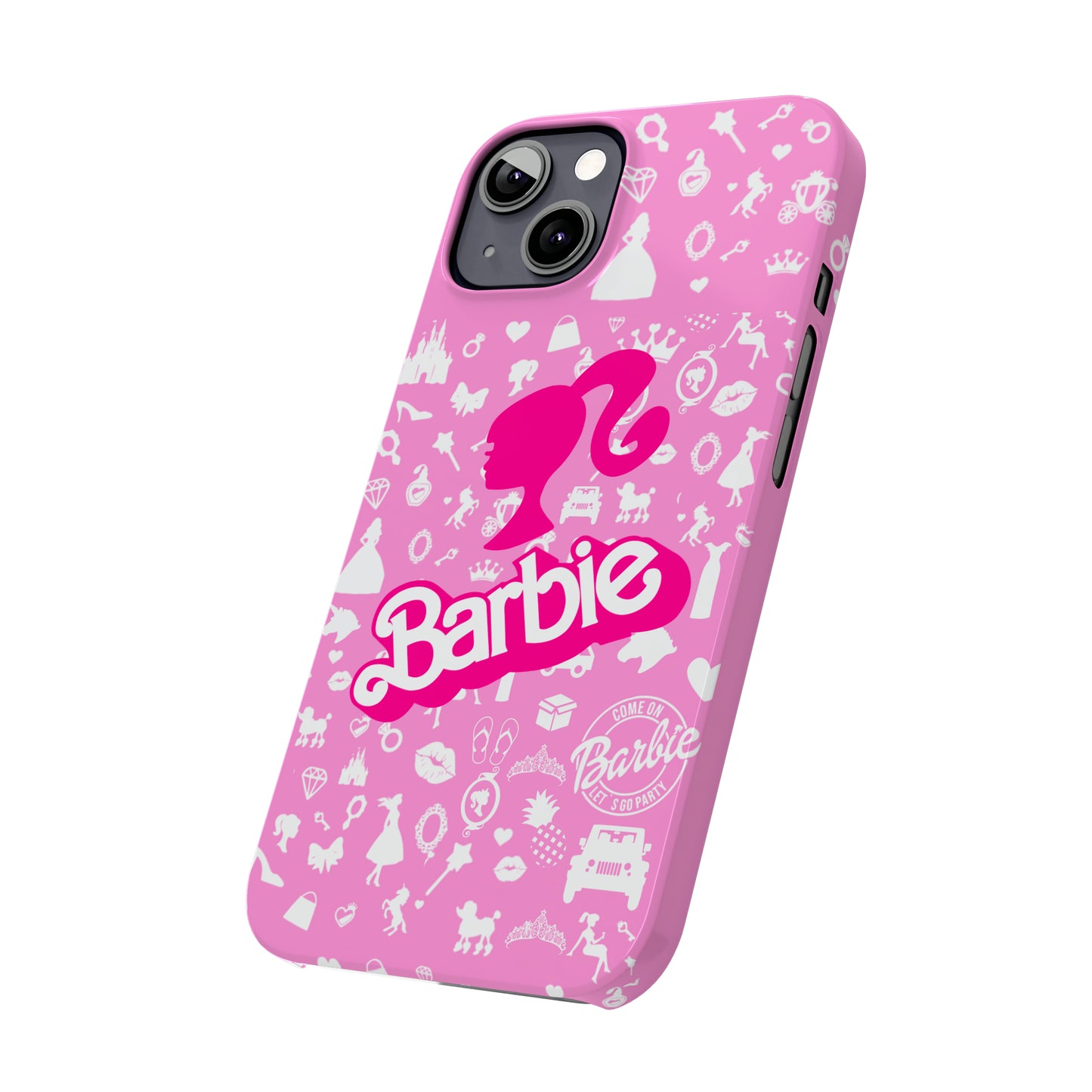 Barbie phone case, Barbie movie merch, Movie phone case, pink phone case