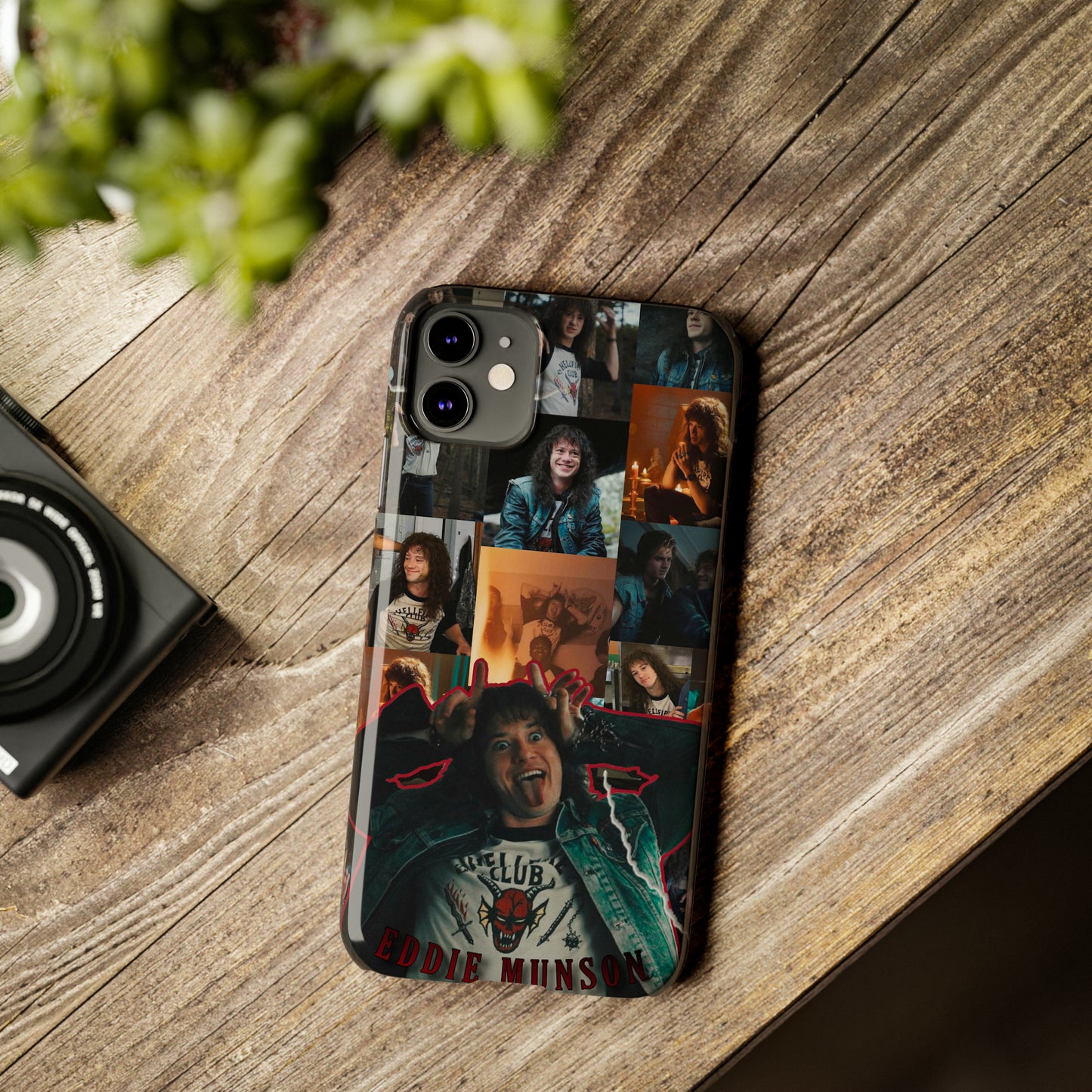 Eddie Munson Slim Phone Case, Stranger Things slim phone case