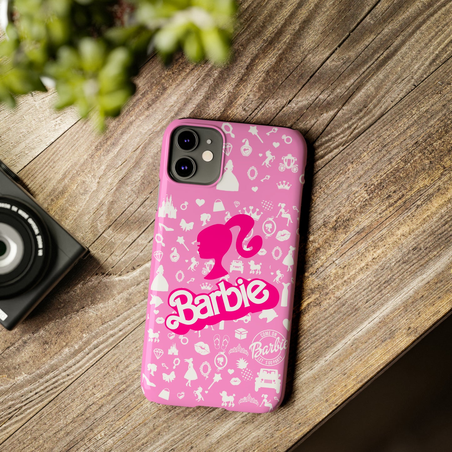 Barbie phone case, Barbie movie merch, Movie phone case, pink phone case