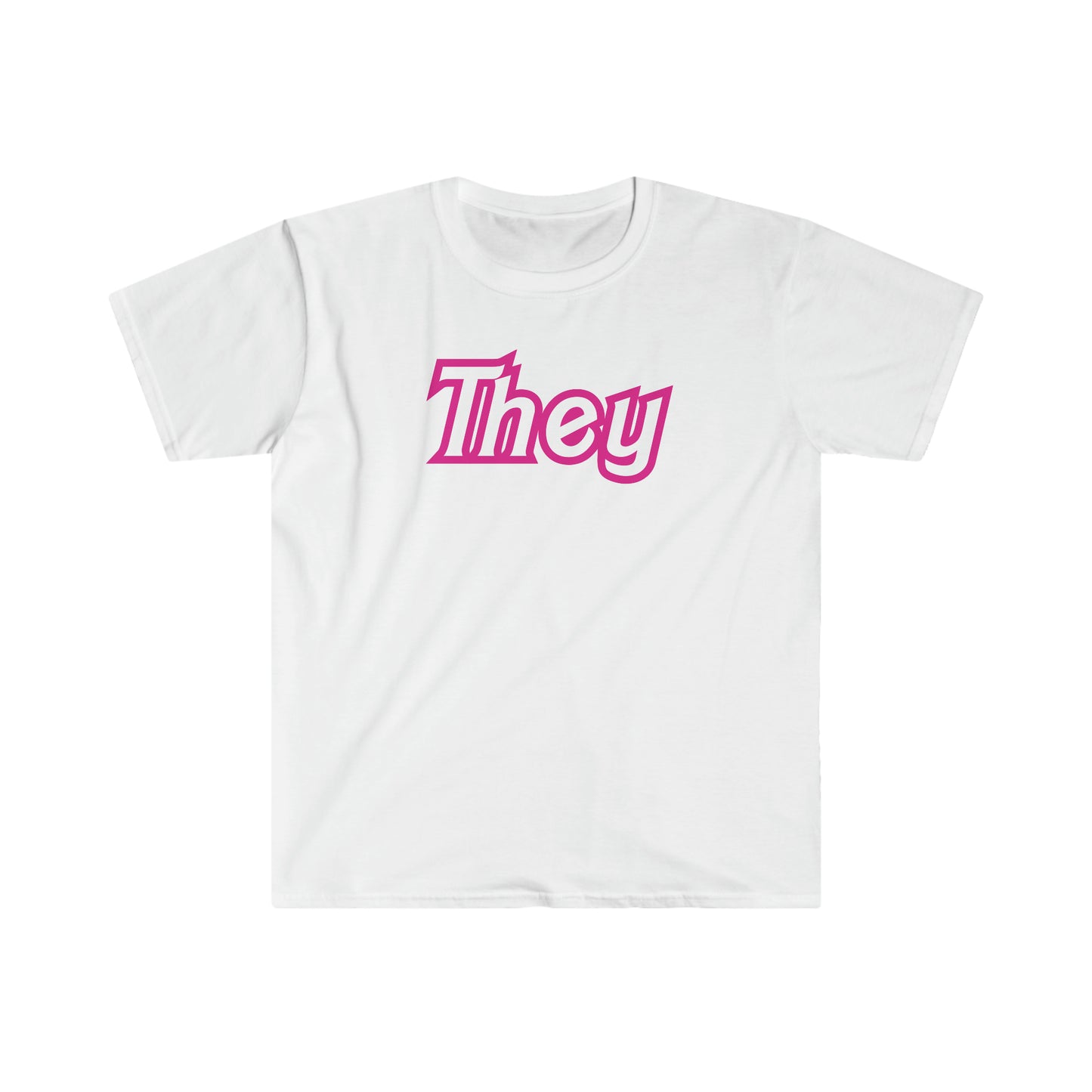 Barbie They t-shirt, non binary gay pride t-shirt, no gender t-shirt