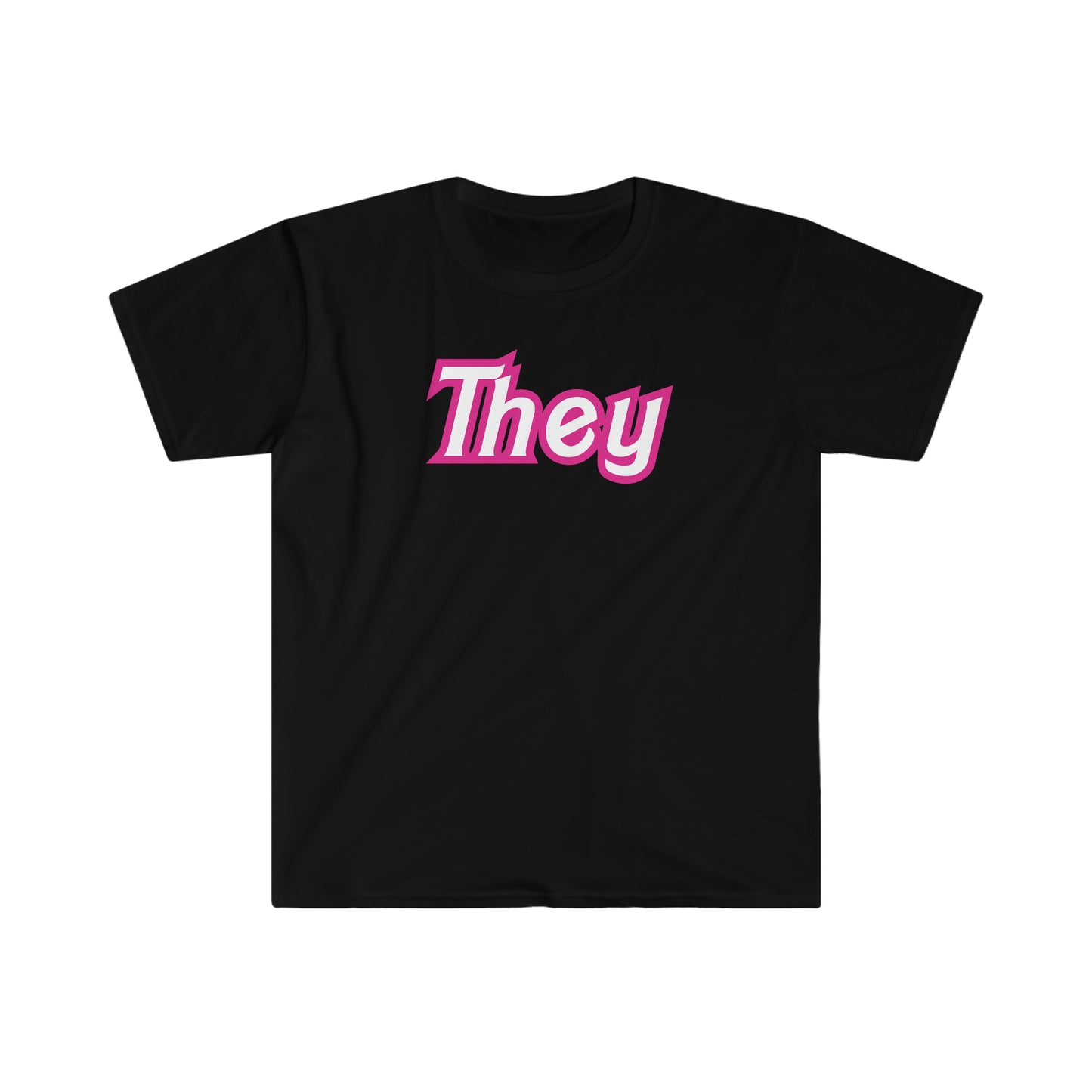 Barbie They t-shirt, non binary gay pride t-shirt, no gender t-shirt