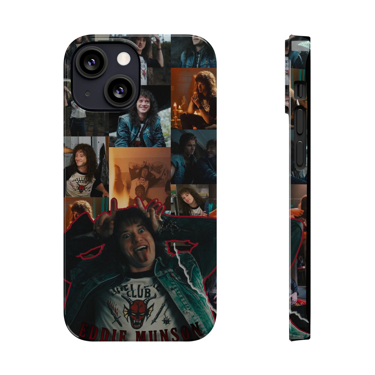 Eddie Munson Slim Phone Case, Stranger Things slim phone case