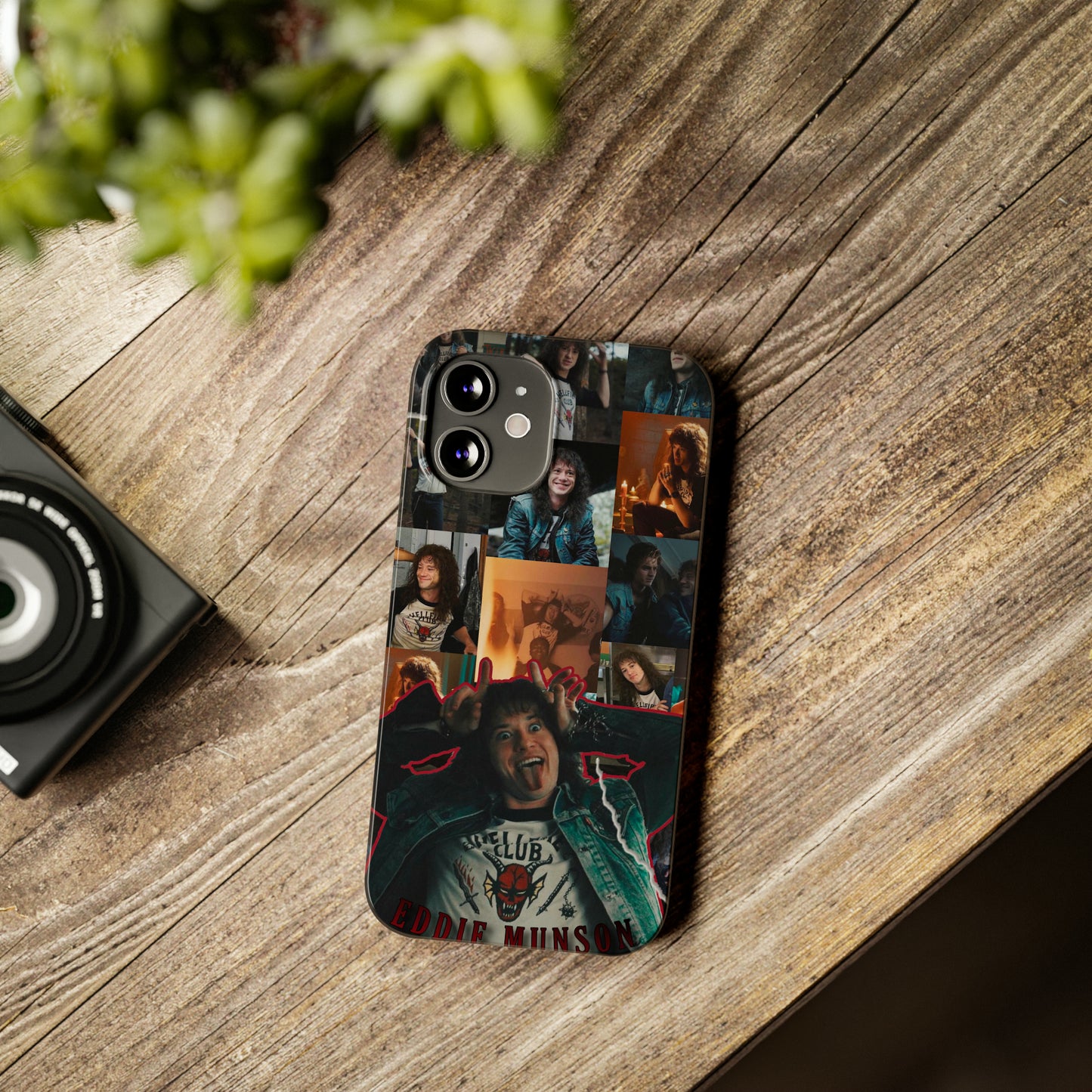 Eddie Munson Slim Phone Case, Stranger Things slim phone case