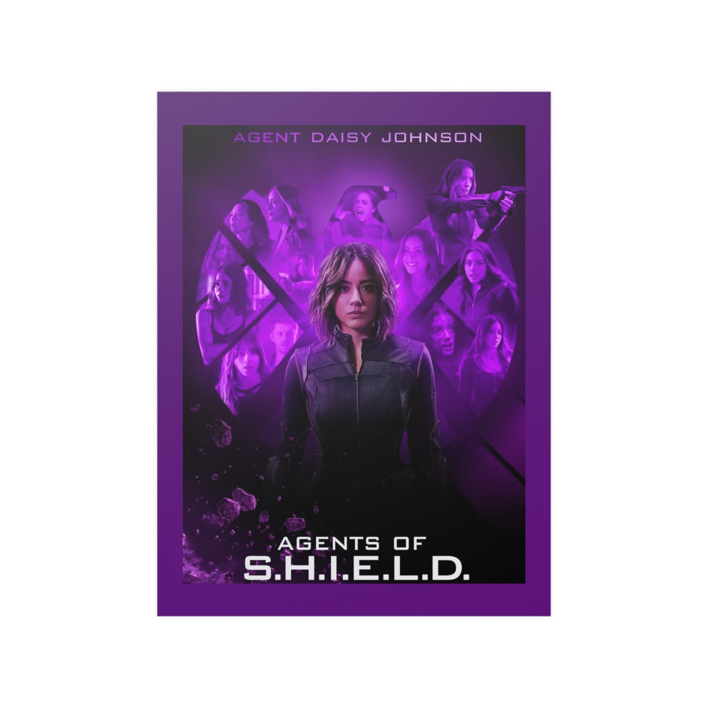 Daisy Johnson Quake Poster, Agents of Shield Poster