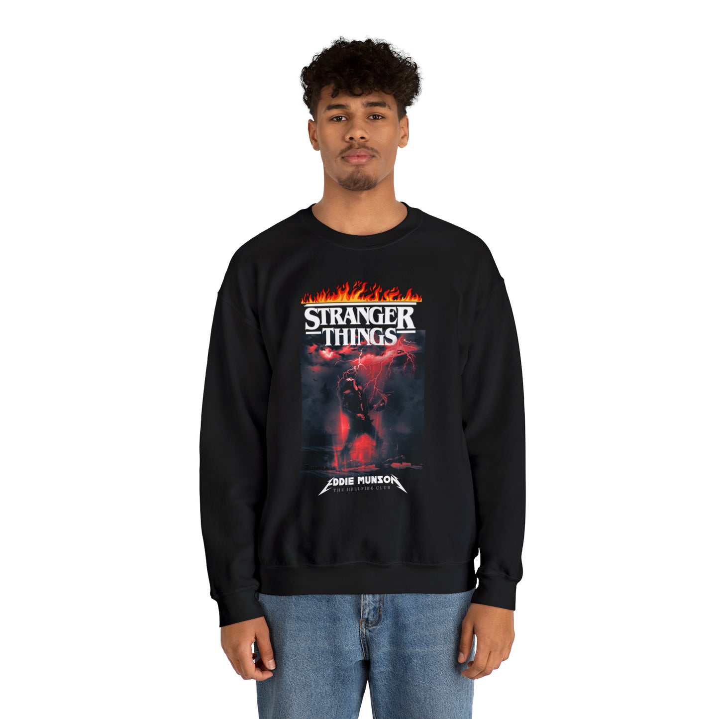 Eddie Munson Guitar Crewneck