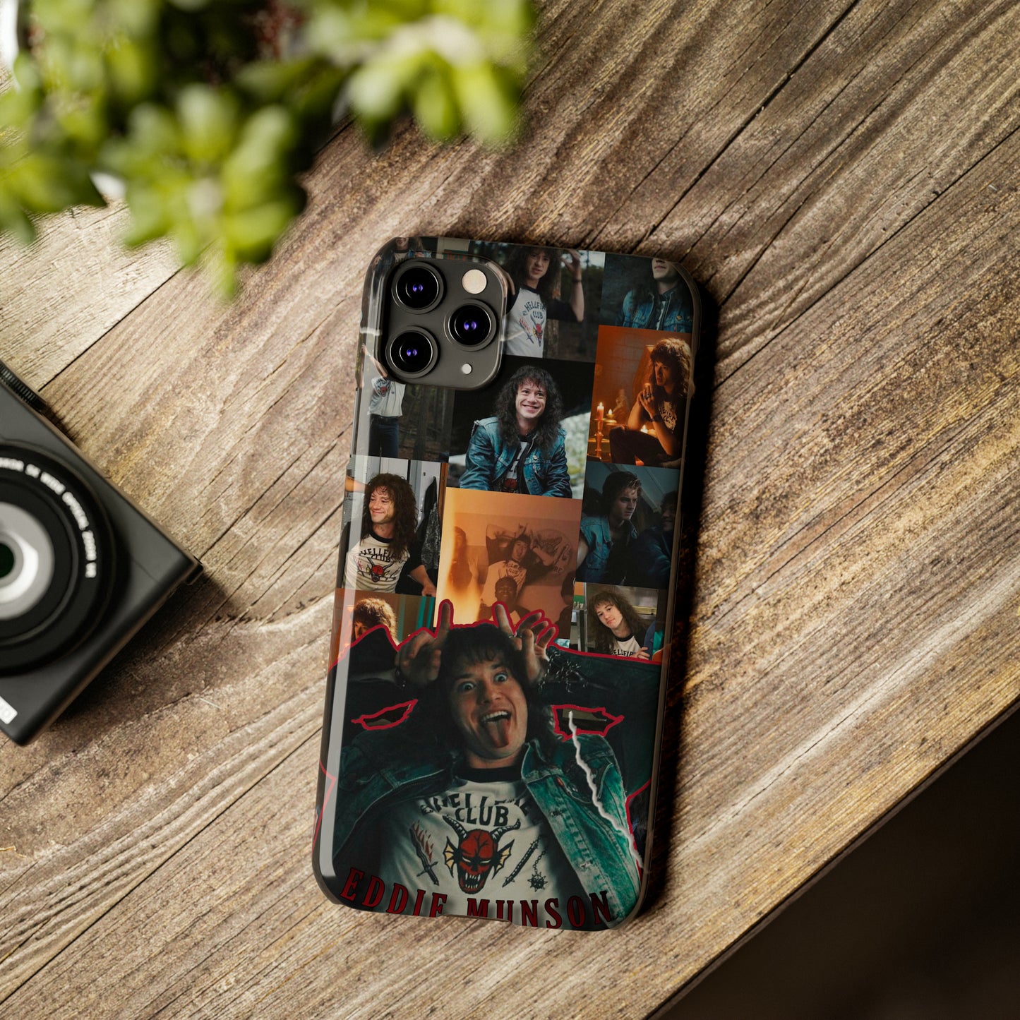 Eddie Munson Slim Phone Case, Stranger Things slim phone case