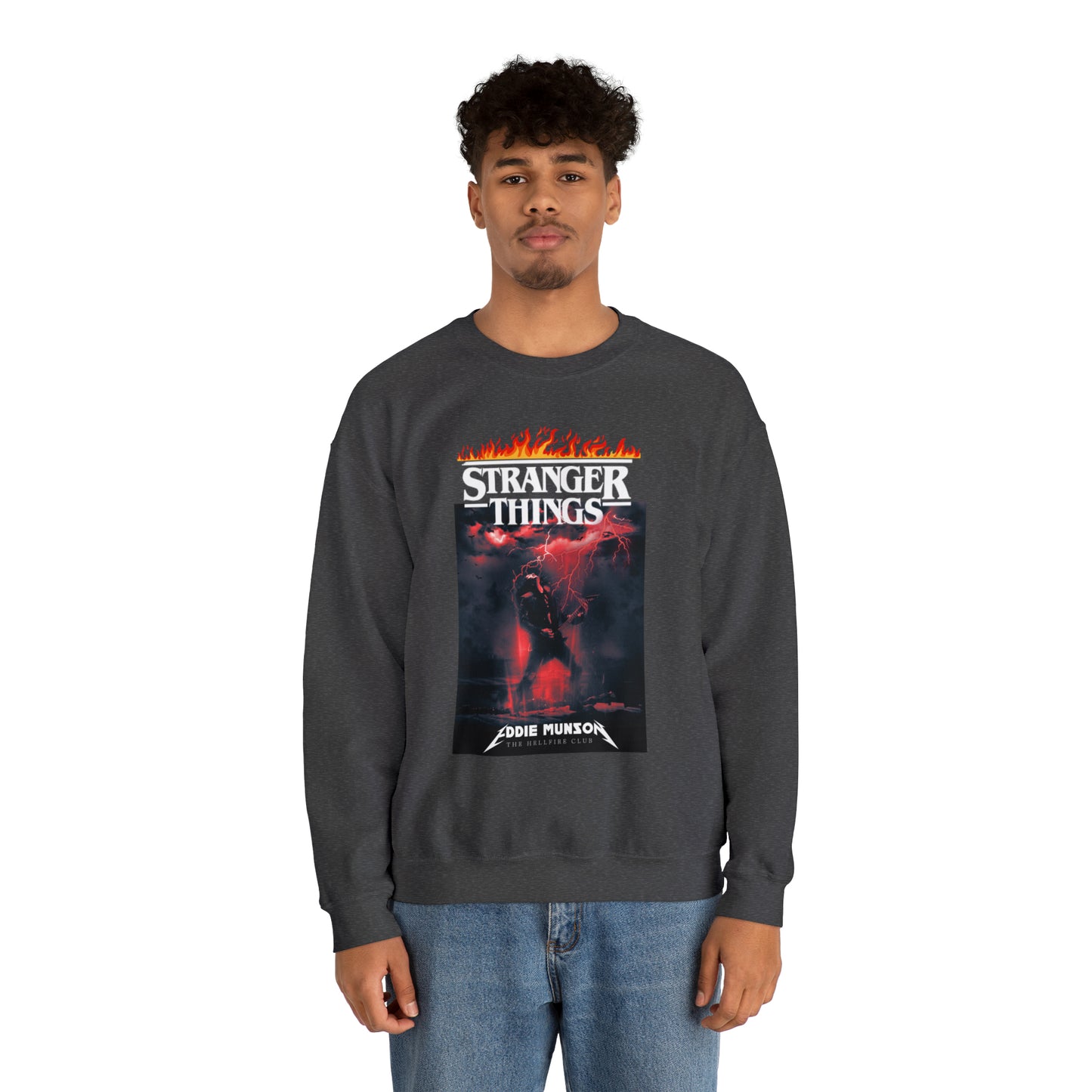 Eddie Munson Guitar Crewneck