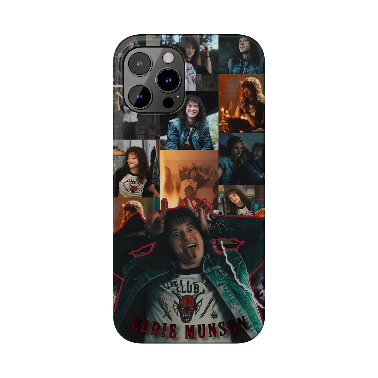 Eddie Munson Slim Phone Case, Stranger Things slim phone case