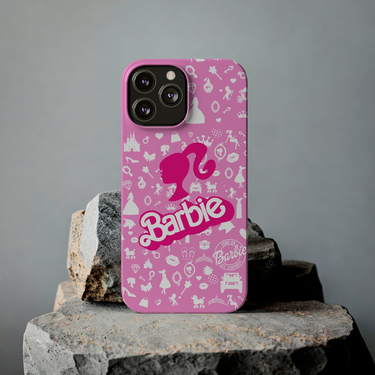 Barbie phone case, Barbie movie merch, Movie phone case, pink phone case