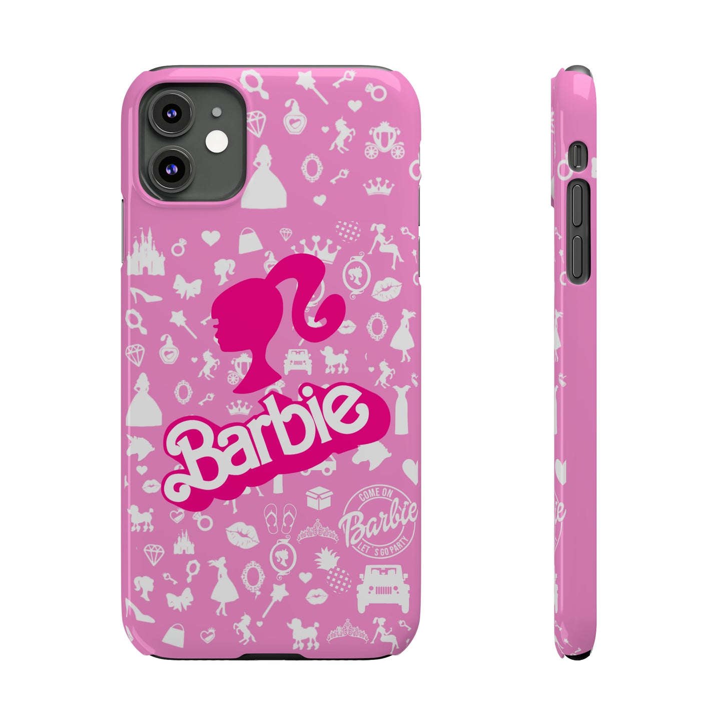 Barbie phone case, Barbie movie merch, Movie phone case, pink phone case