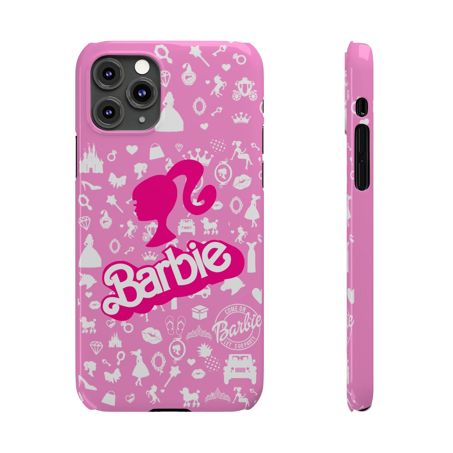 Barbie phone case, Barbie movie merch, Movie phone case, pink phone case