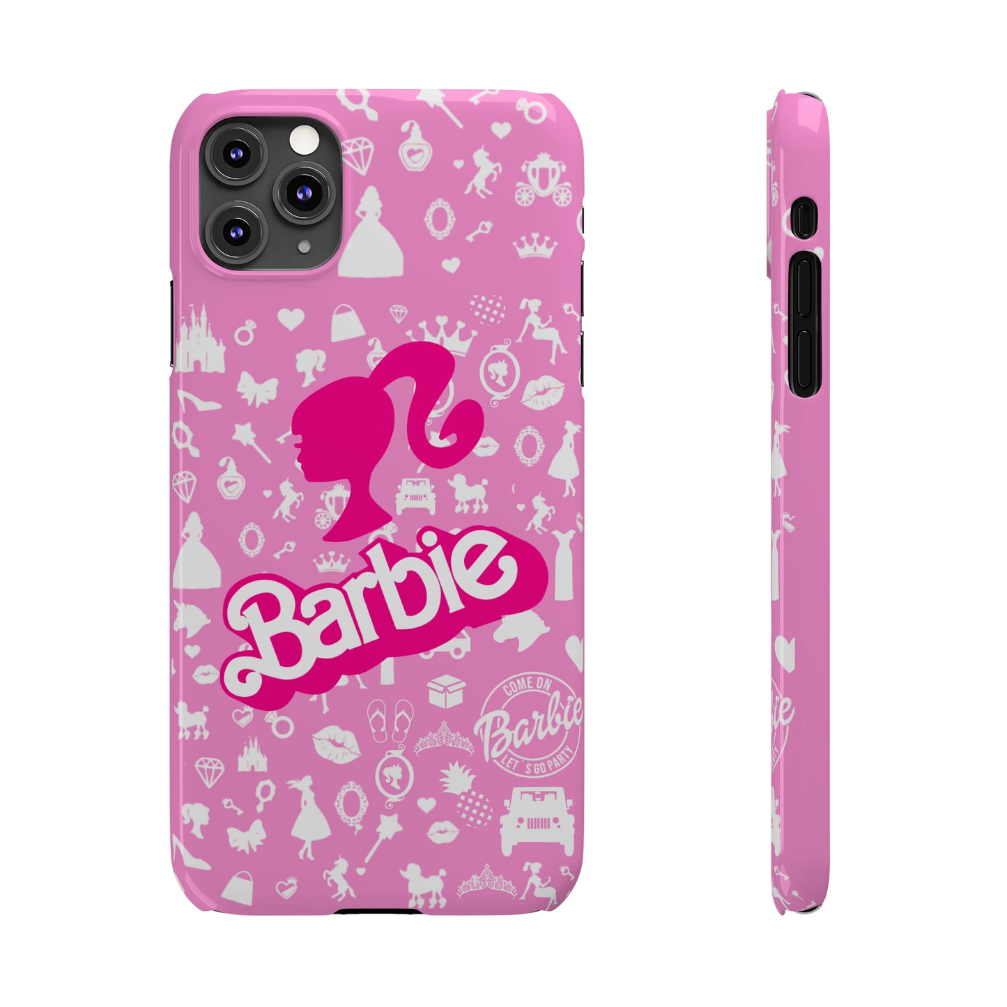 Barbie phone case, Barbie movie merch, Movie phone case, pink phone case