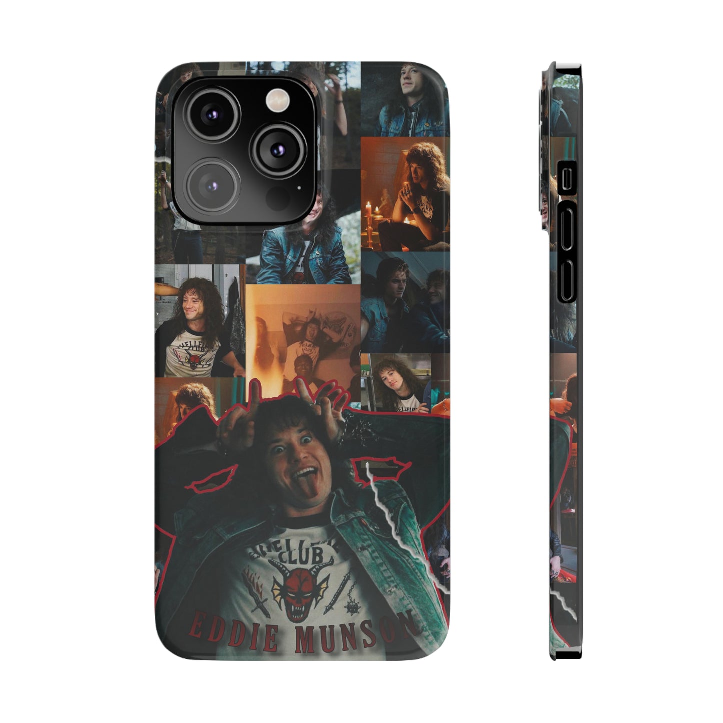 Eddie Munson Slim Phone Case, Stranger Things slim phone case