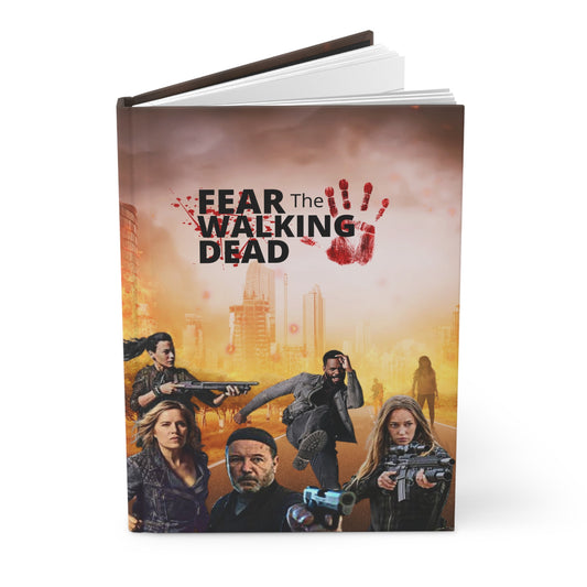 Fear the walking dead hardcover journal, ftwd notebook