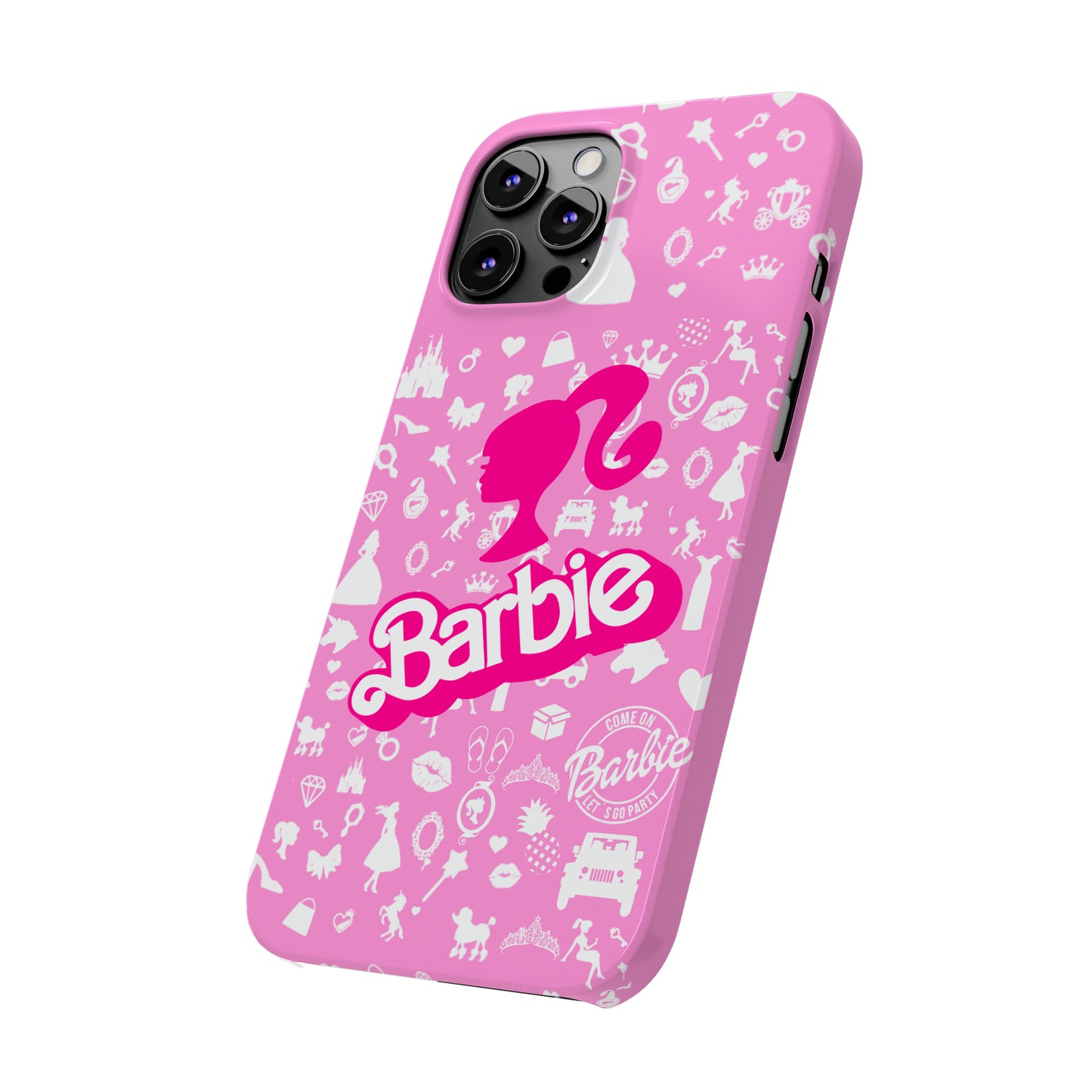 Barbie phone case, Barbie movie merch, Movie phone case, pink phone case