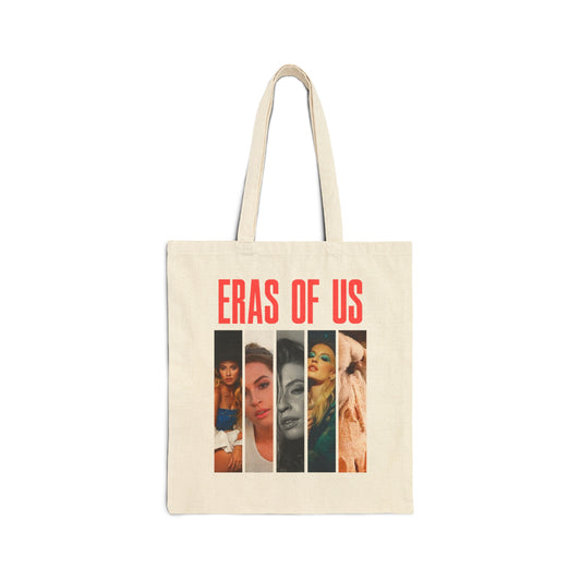 Eras of us Canvas tote bag