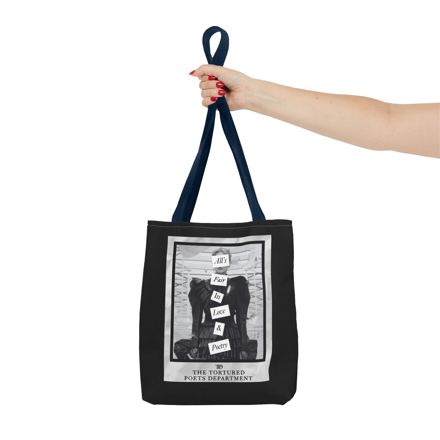 All is fair in love and poetry tote bag