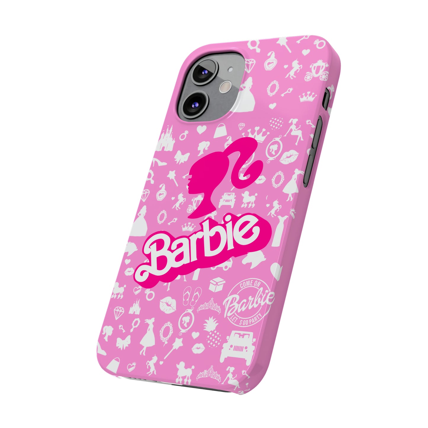 Barbie phone case, Barbie movie merch, Movie phone case, pink phone case