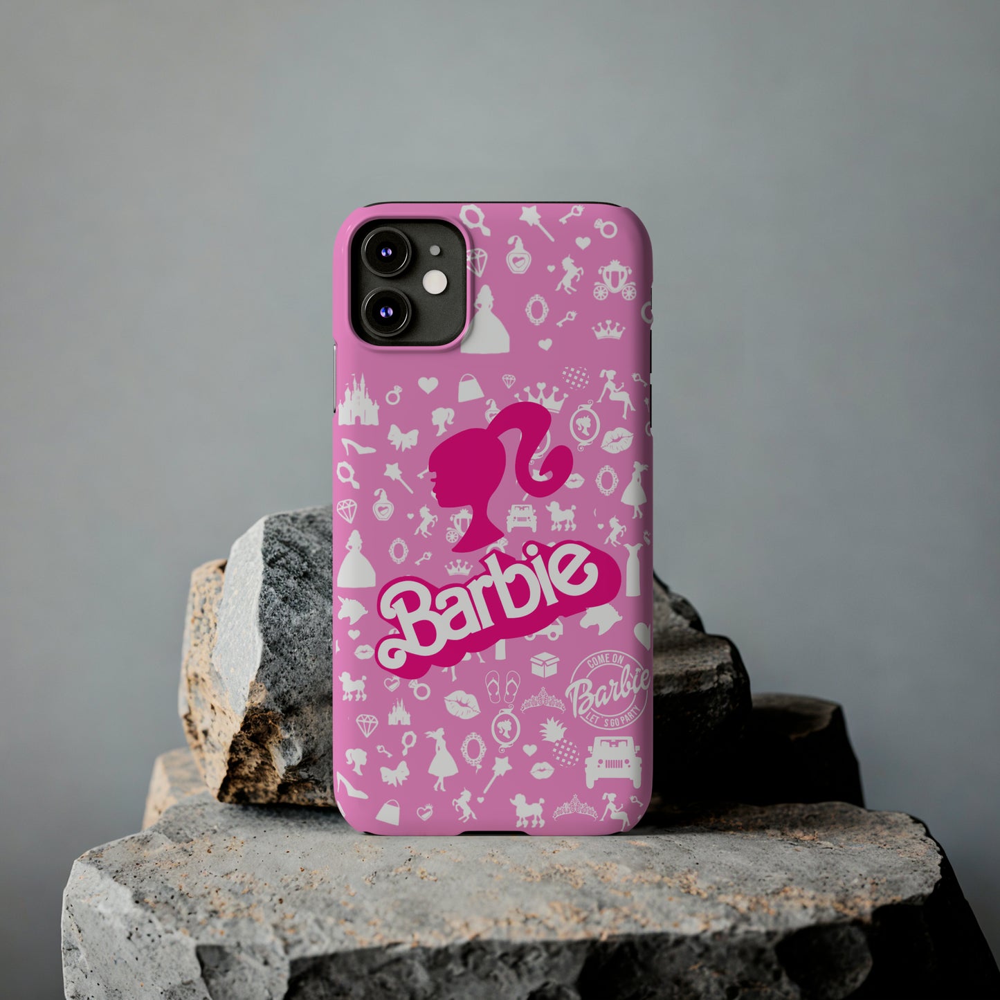 Barbie phone case, Barbie movie merch, Movie phone case, pink phone case