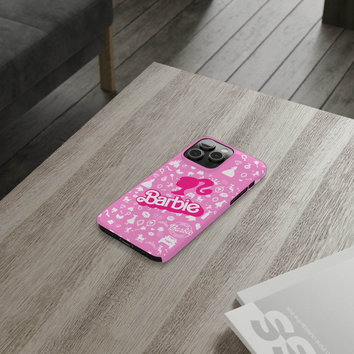 Barbie phone case, Barbie movie merch, Movie phone case, pink phone case