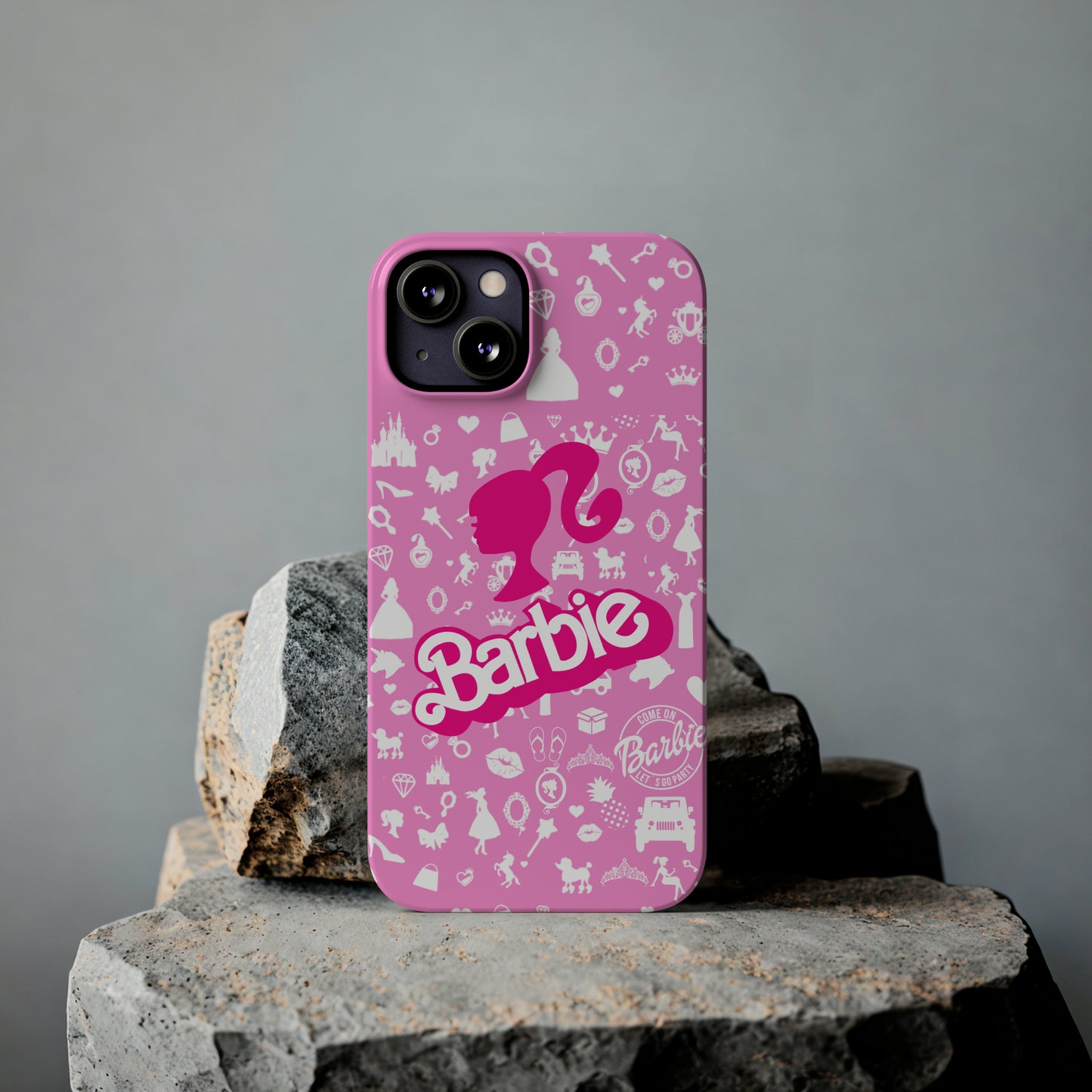 Barbie phone case, Barbie movie merch, Movie phone case, pink phone case