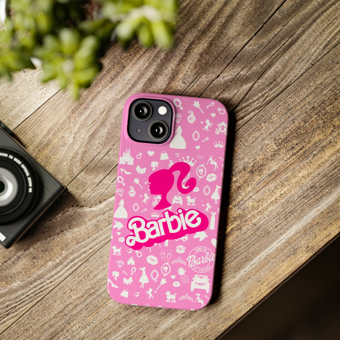 Barbie phone case, Barbie movie merch, Movie phone case, pink phone case