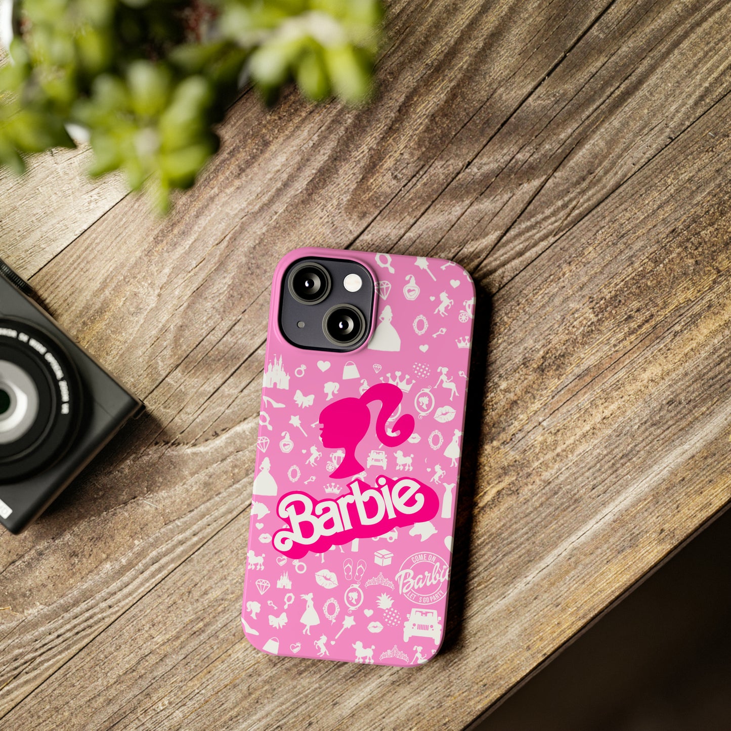 Barbie phone case, Barbie movie merch, Movie phone case, pink phone case