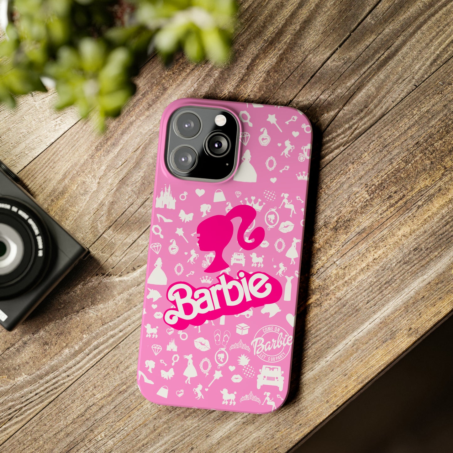 Barbie phone case, Barbie movie merch, Movie phone case, pink phone case