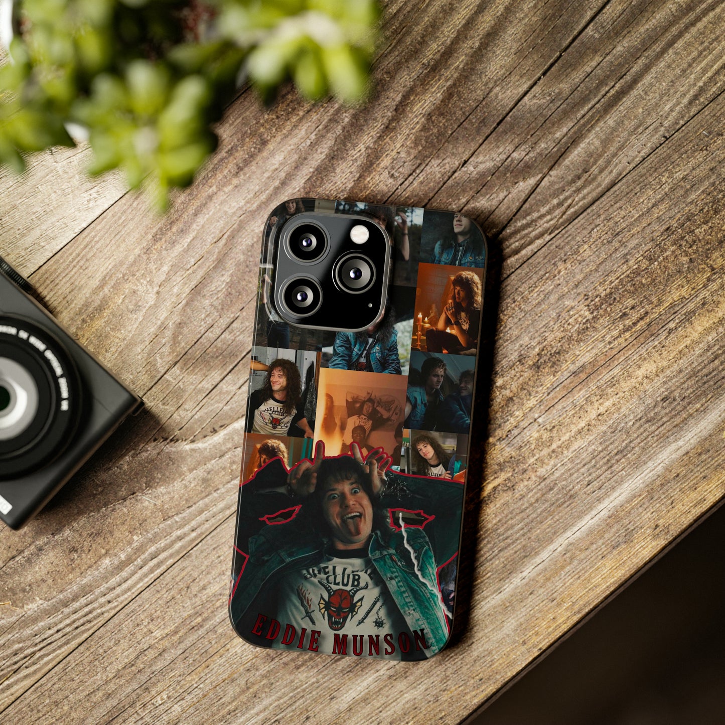 Eddie Munson Slim Phone Case, Stranger Things slim phone case