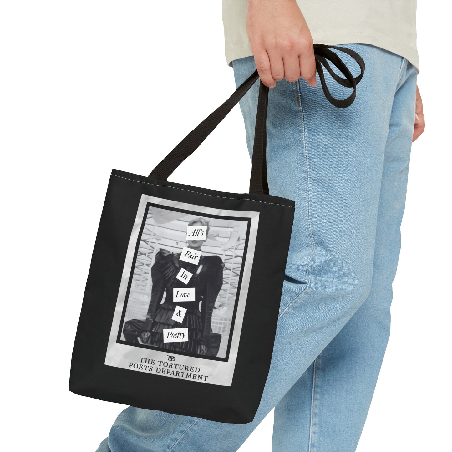 All is fair in love and poetry tote bag