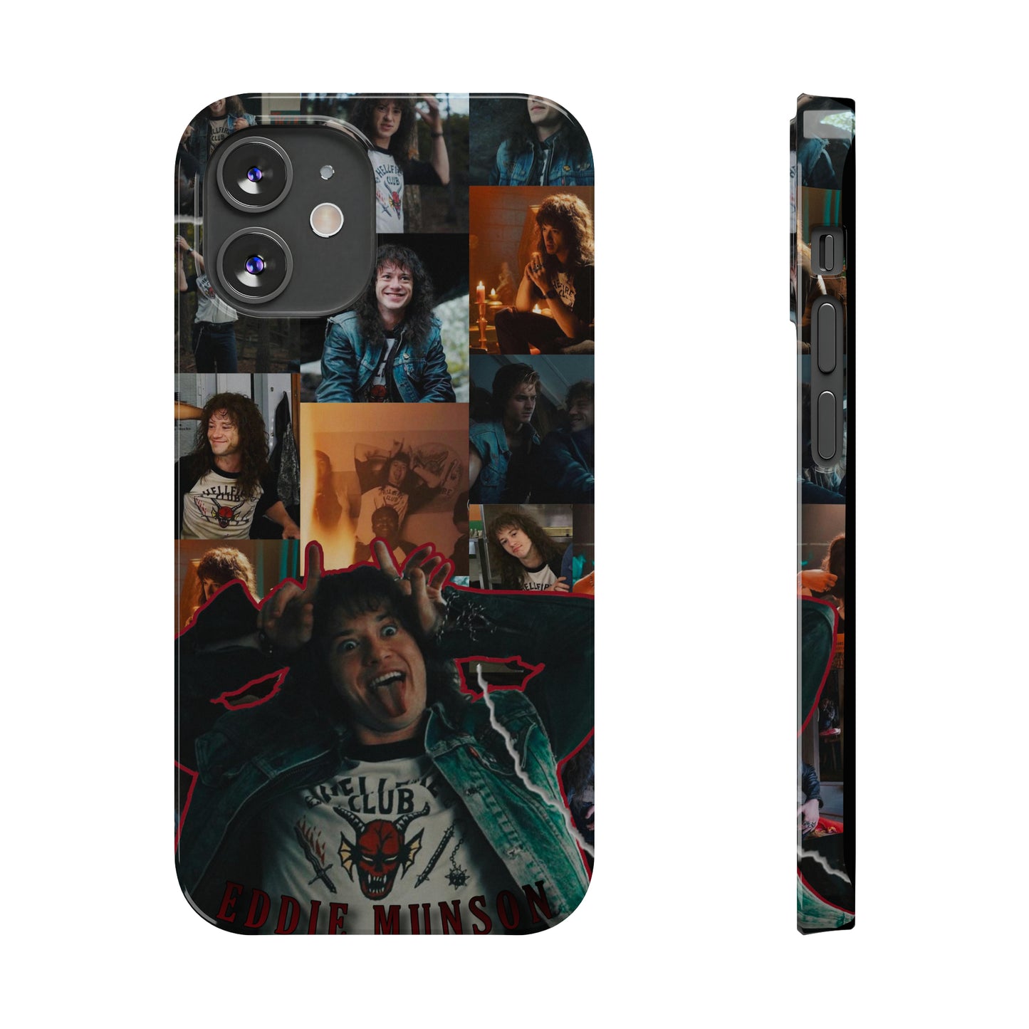 Eddie Munson Slim Phone Case, Stranger Things slim phone case