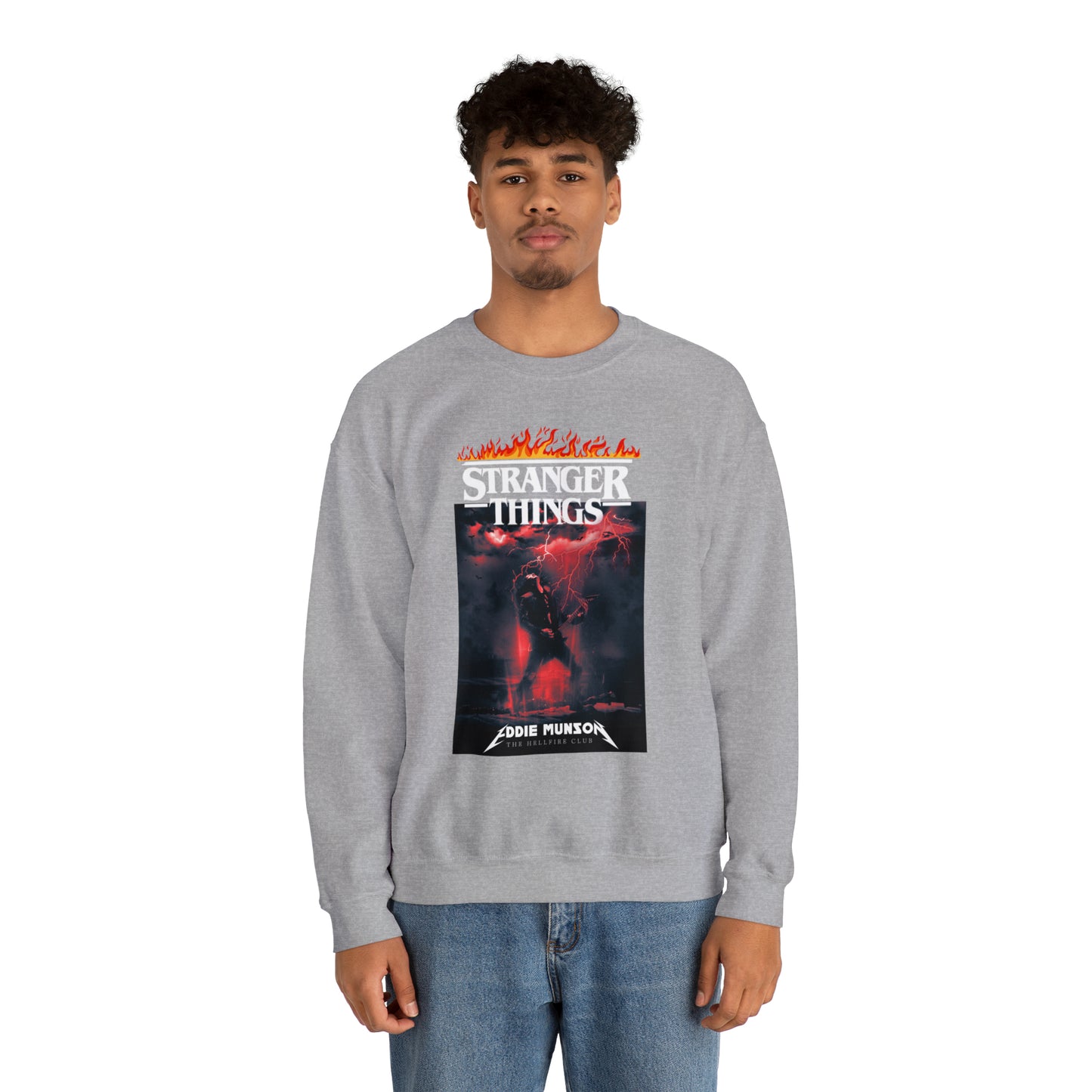 Eddie Munson Guitar Crewneck