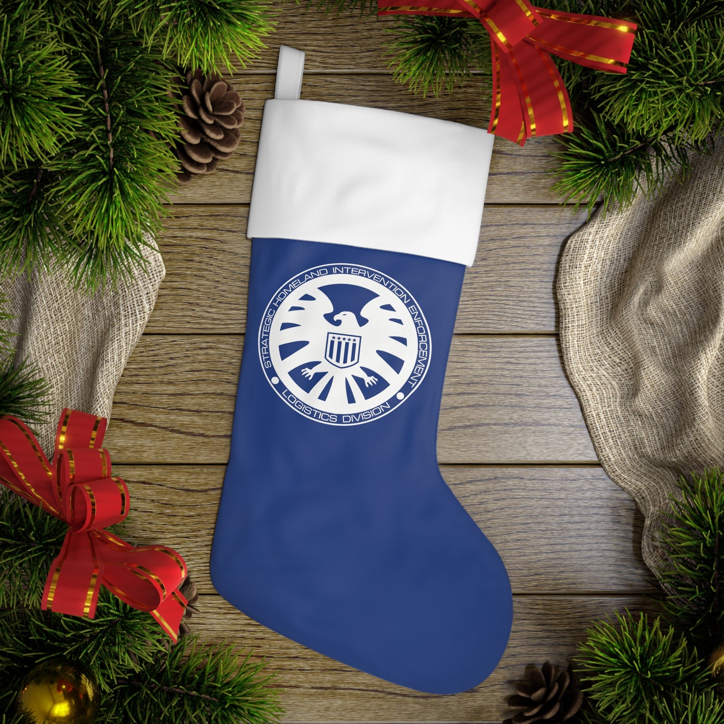 Agents of Shield Holiday Christmas Stocking