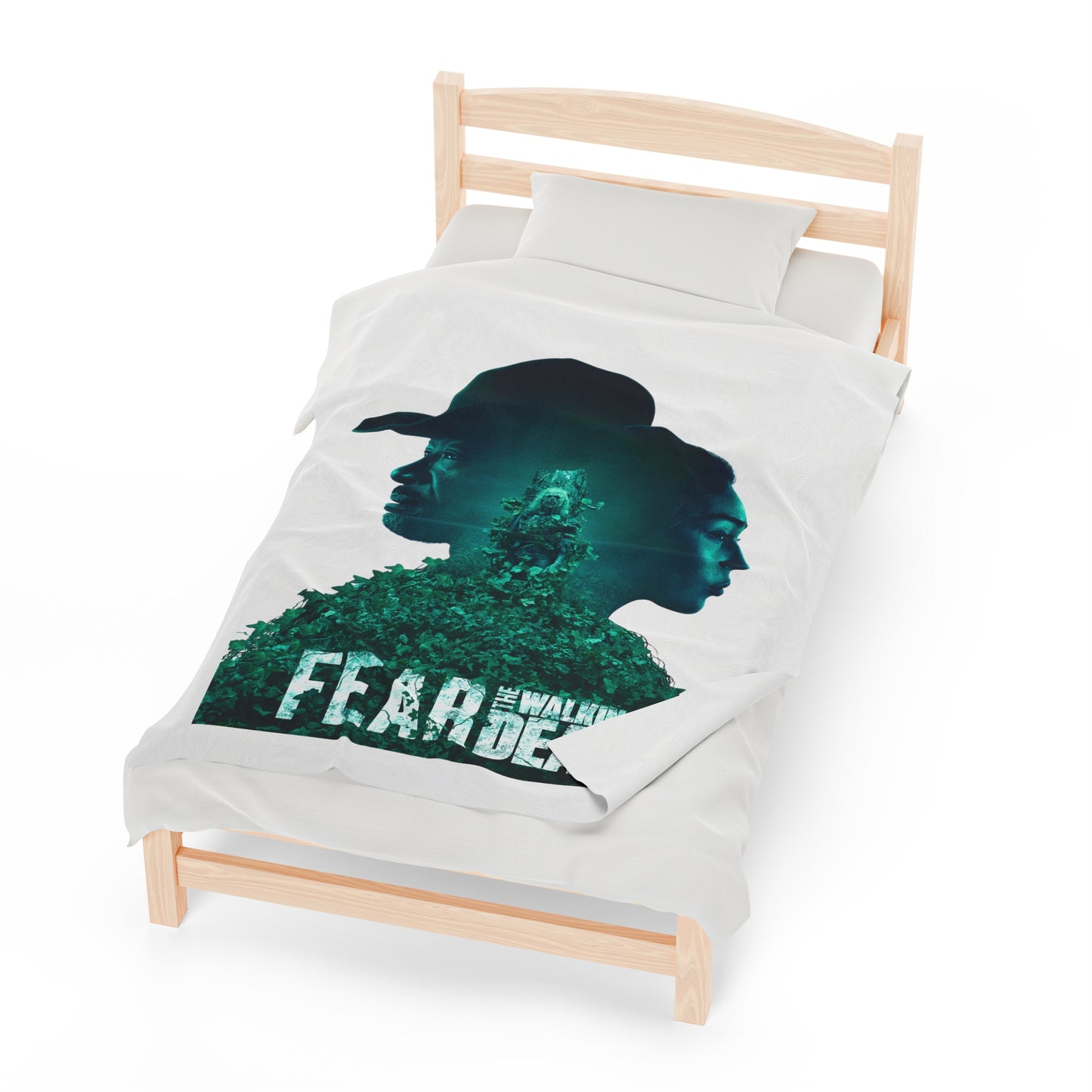 Fear the walking dead blanket, Ftwd merch, Alicia Clark, Morgan Jones