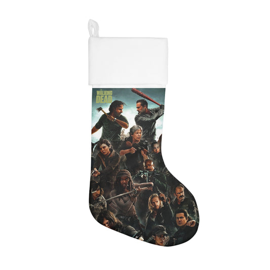 Walking dead Finale Christmas Holiday Stocking, Walking dead christmas