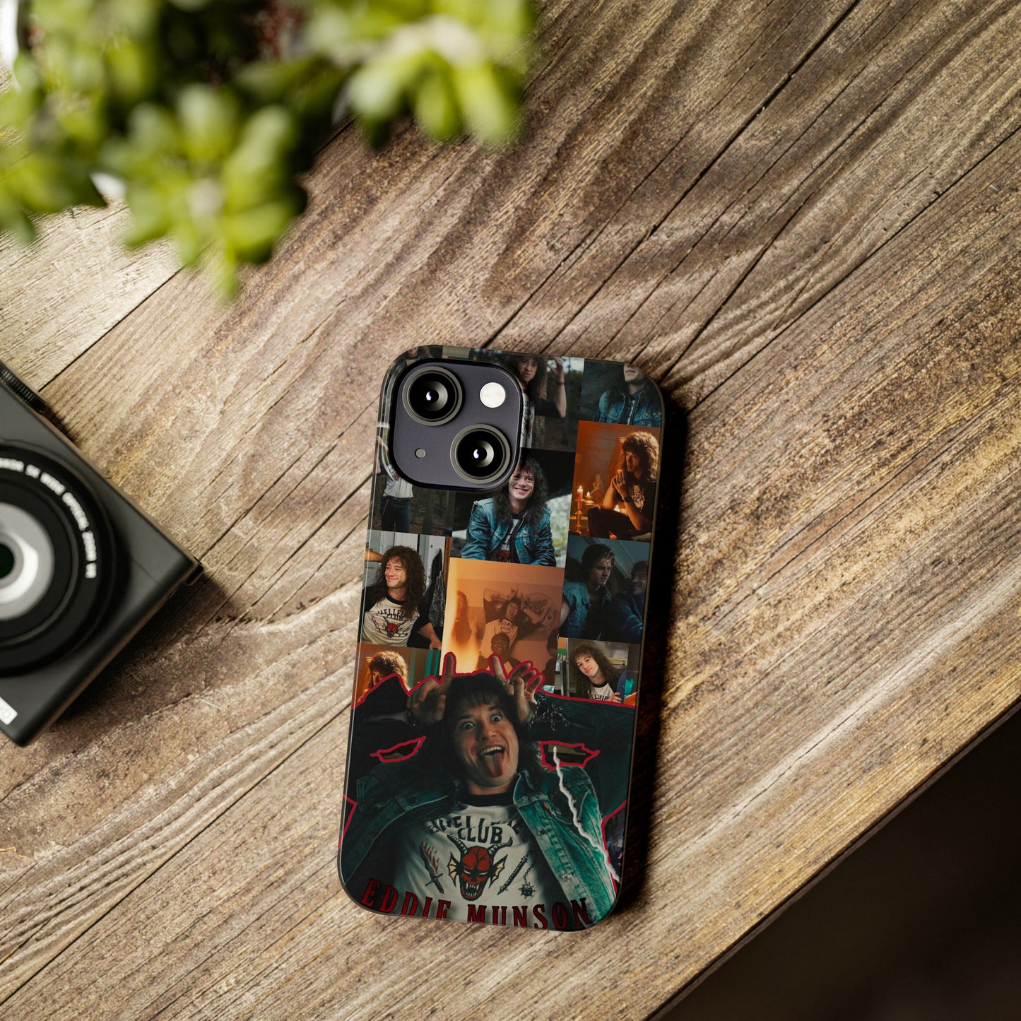 Eddie Munson Slim Phone Case, Stranger Things slim phone case