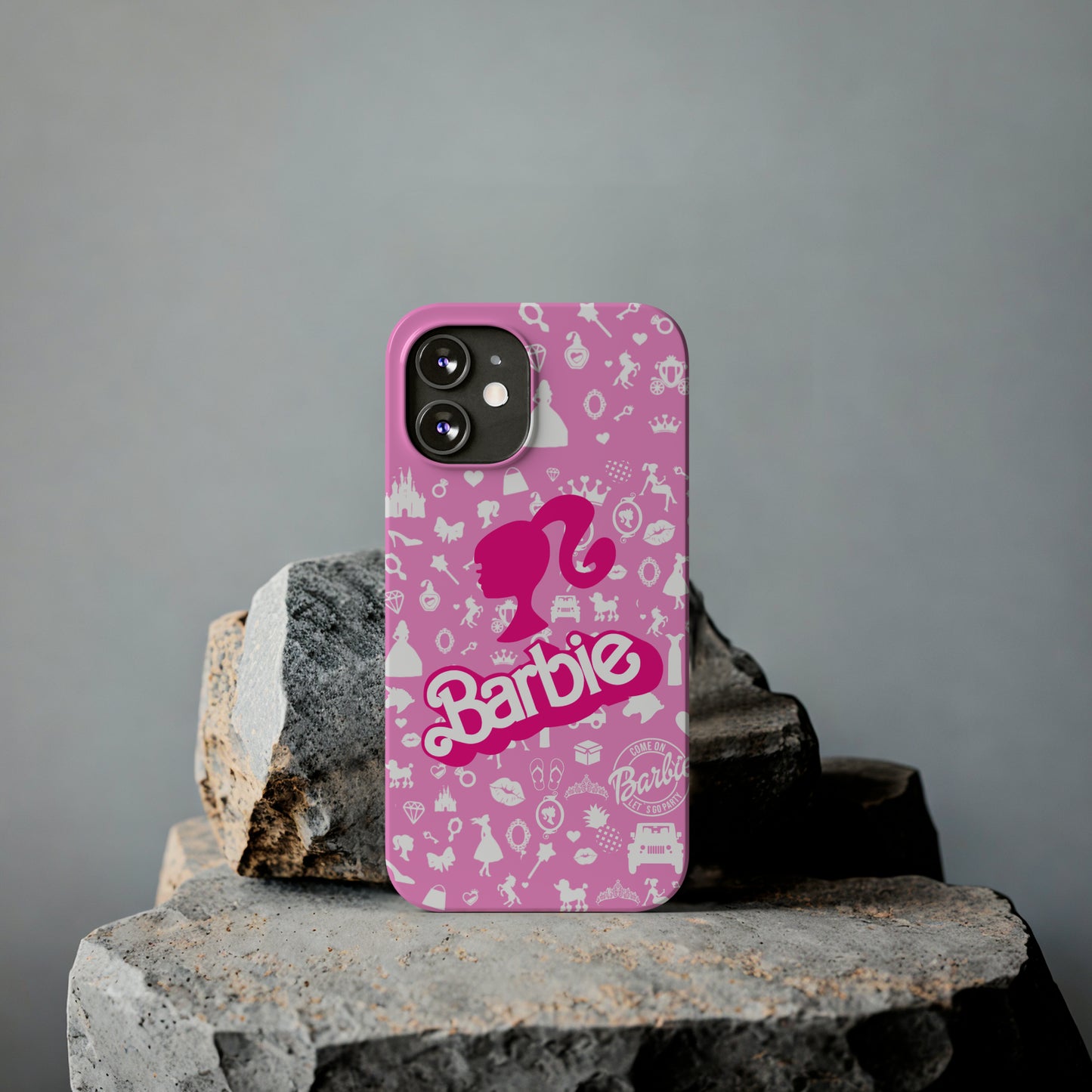 Barbie phone case, Barbie movie merch, Movie phone case, pink phone case