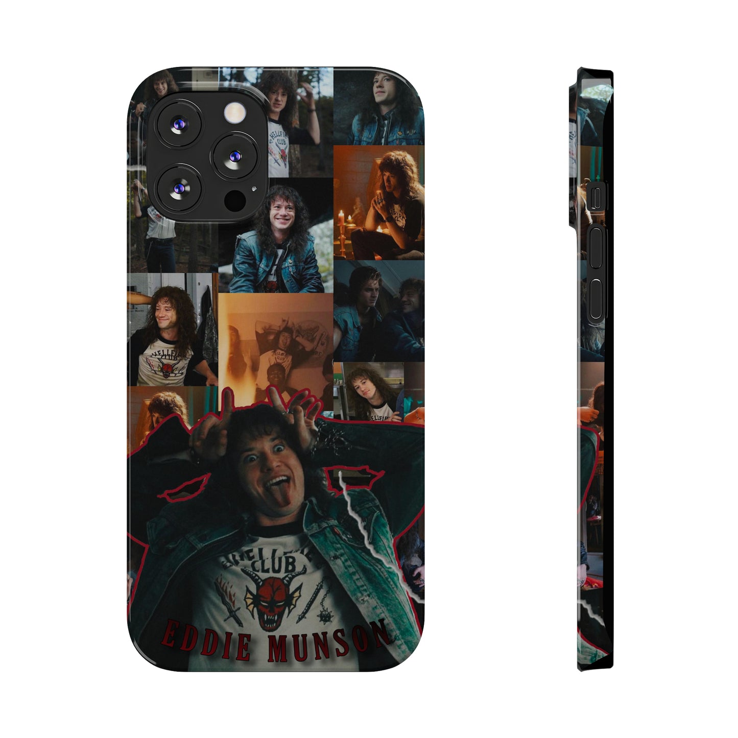 Eddie Munson Slim Phone Case, Stranger Things slim phone case